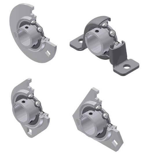 Kulelagerhuset. PFL 206 EL.VERSINK